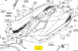 Kadłub Środkowy Sea-Doo Spark