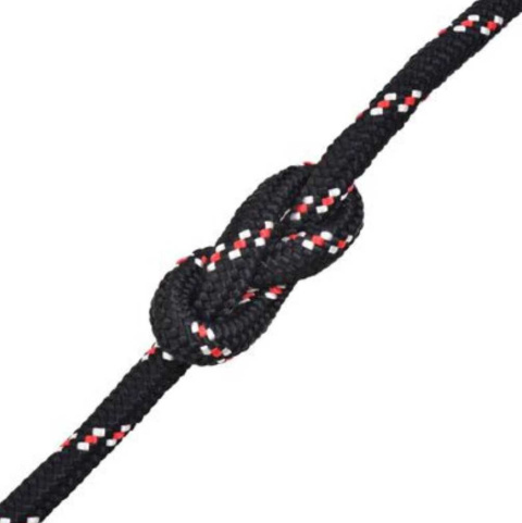 Lina z Polipropylenu z rdzeniem 18mm CZARNA Lina z Polipropylenu z rdzeniem 18mm CZARNA