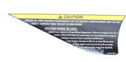 Naklejka Sea-Doo Caution