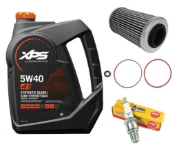 Zestaw Serwisowy SeaDoo RXP/RXT/GTX/GTR/GTI 2016- Filtr BRP + XPS + Świece